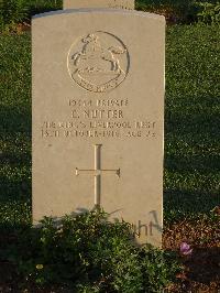 Salonika (Lembet Road) Military Cemetery - Nutter, C